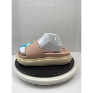 REEF Cushion Bondi Bay Womens 10‎ Cameo Rose Pink Platform Slip On Slide Sandals